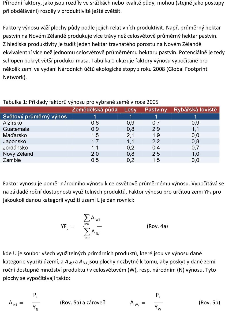 Z hlediska produktivity je tudíž jeden hektar travnatého porostu na Novém Zélandě ekvivalentní více než jednomu celosvětově průměrnému hektaru pastvin.