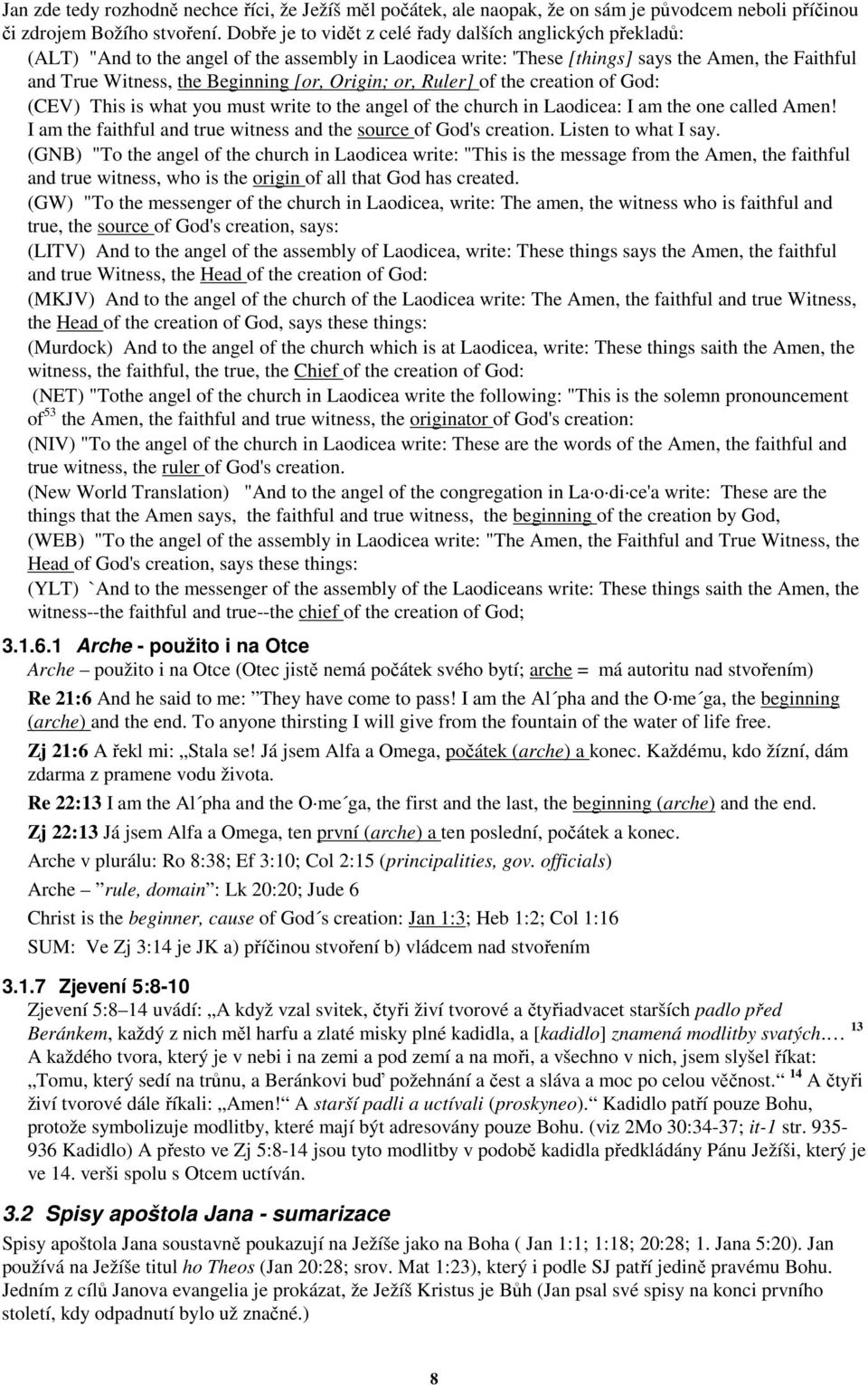 Origin; or, Ruler] of the creation of God: (CEV) This is what you must write to the angel of the church in Laodicea: I am the one called Amen!