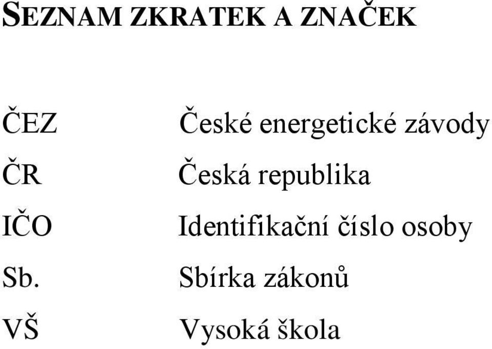 VŠ České energetické závody Česká