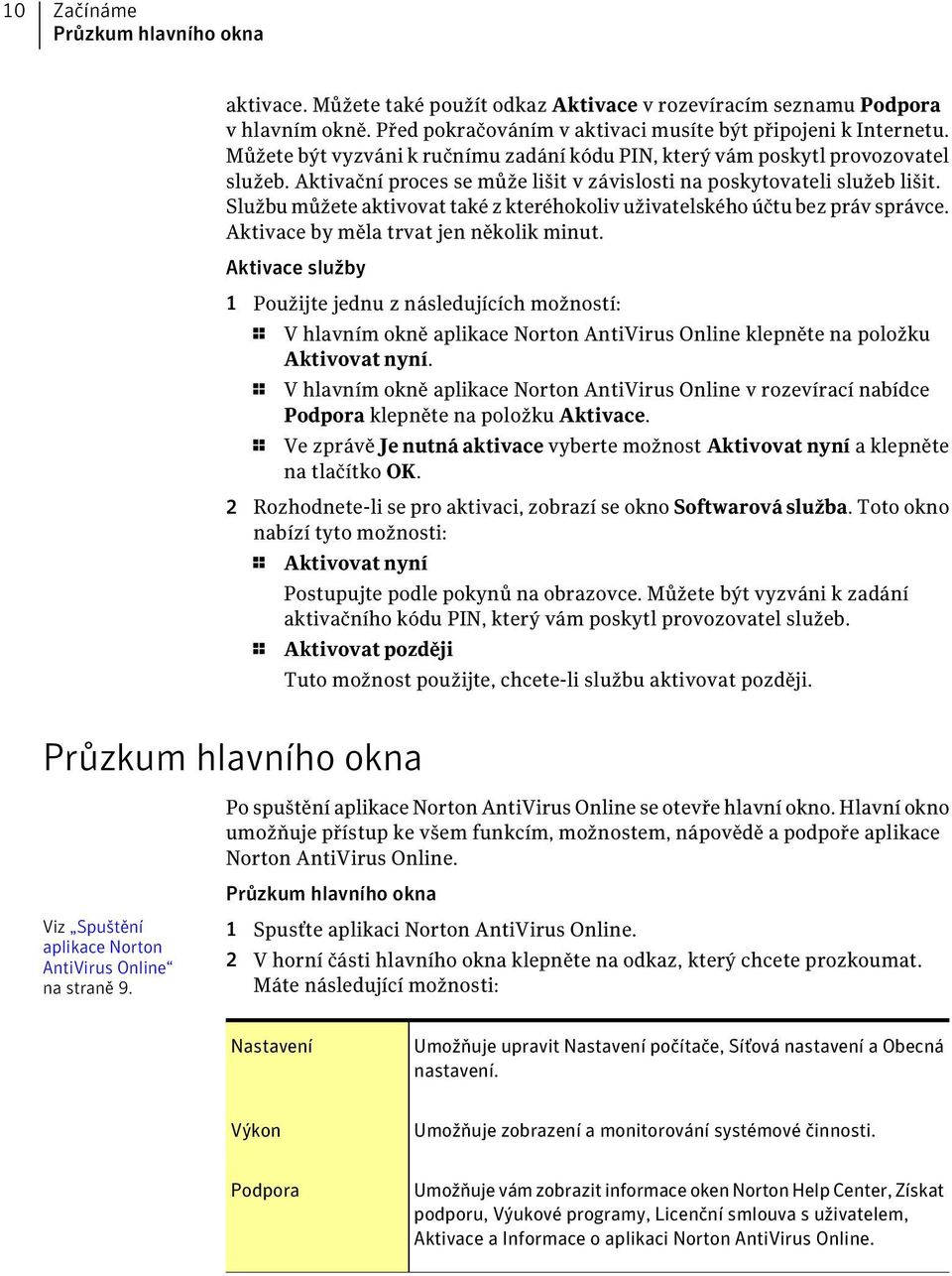 Službu můžete aktivovat také z kteréhokoliv uživatelského účtu bez práv správce. Aktivace by měla trvat jen několik minut.