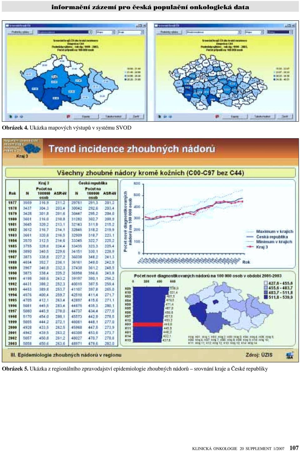 Ukázka z regionálního zpravodajství epidemiologie