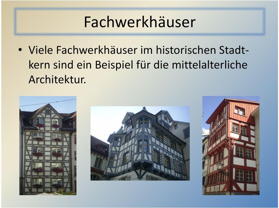 historischen Stadtkern sind