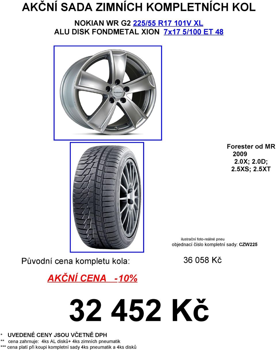 od MR 2.0X; 2.0D; 2.5XS; 2.