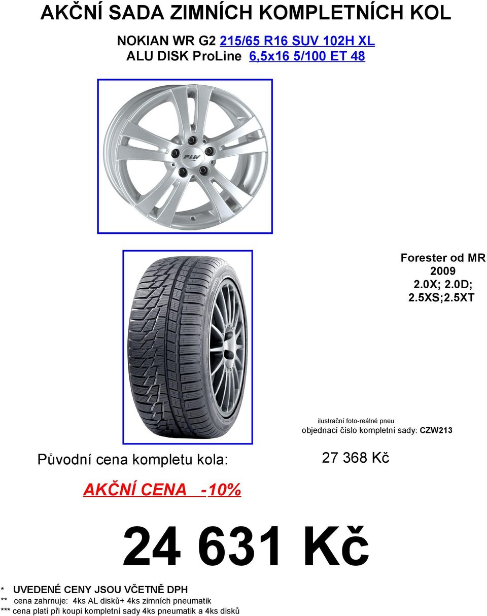 od MR 2.0X; 2.0D; 2.5XS;2.