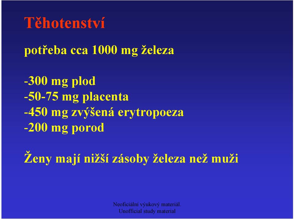 placenta -450 mg zvýšená erytropoeza