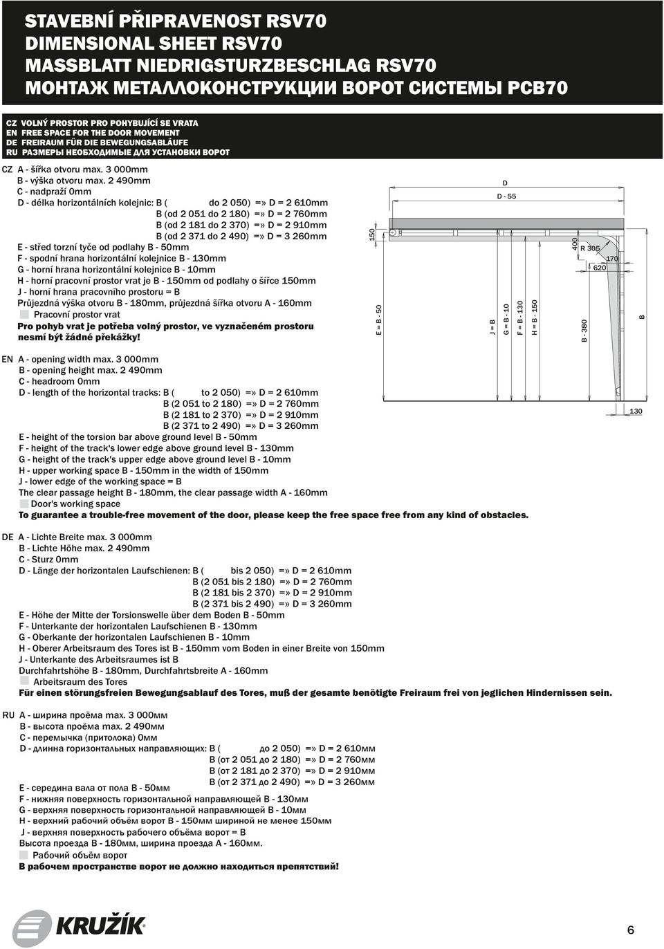 2 49mm C - nadpraží mm D - délka horizontálních kolejnic: ( do 2 5) =» D = 2 61mm (od 2 51 do 2 18) =» D = 2 76mm (od 2 181 do 2 37) =» D = 2 91mm (od 2 371 do 2 49) =» D = 3 26mm E - střed torzní