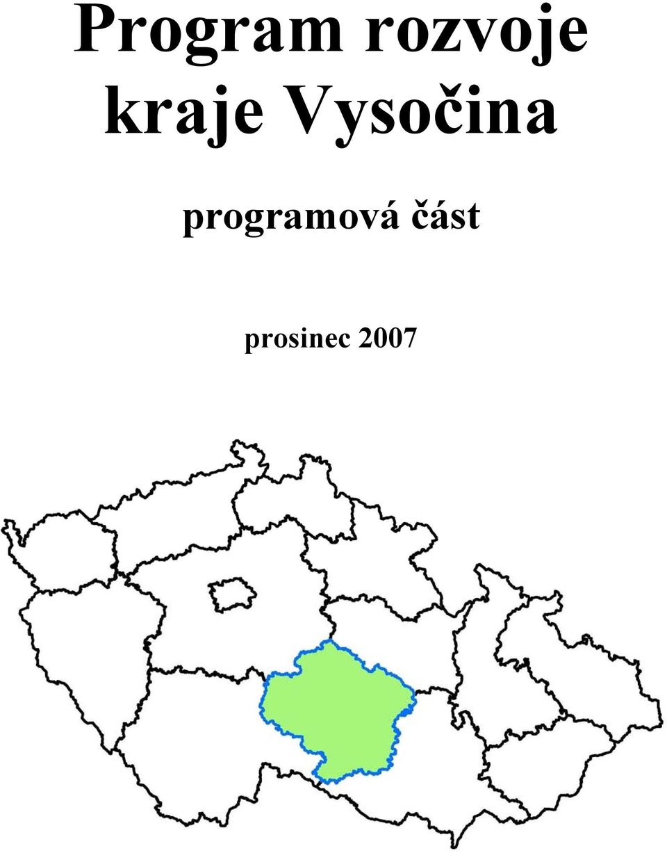 Vysočina