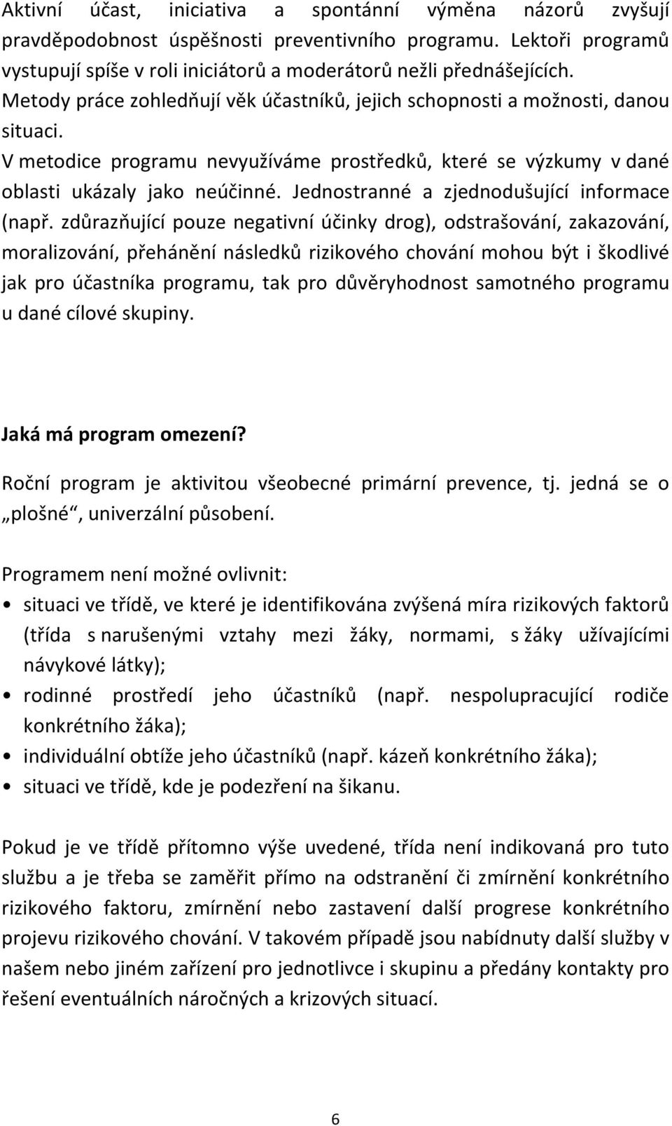 Jednostranné a zjednodušující informace (např.