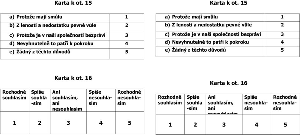 Nevyhnutelně to patří k pokroku e) Žádný z těchto důvodů   Nevyhnutelně to patří k pokroku e) Žádný z těchto