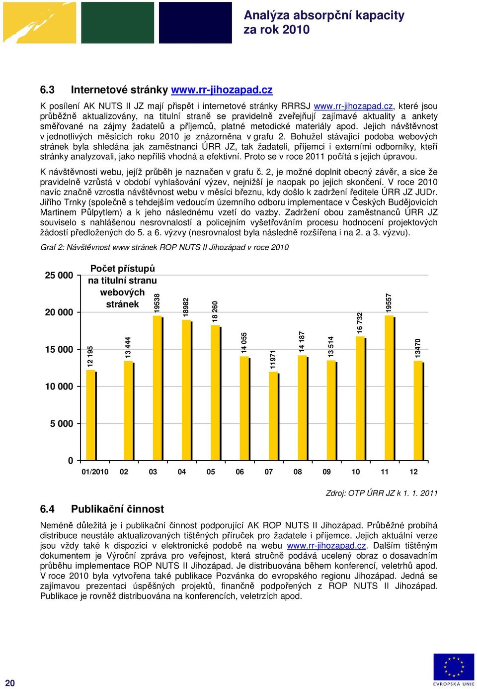 cz, které jsou průběžně aktualizovány, na titulní straně se pravidelně zveřejňují zajímavé aktuality a ankety směřované na zájmy žadatelů a příjemců, platné metodické materiály apod.