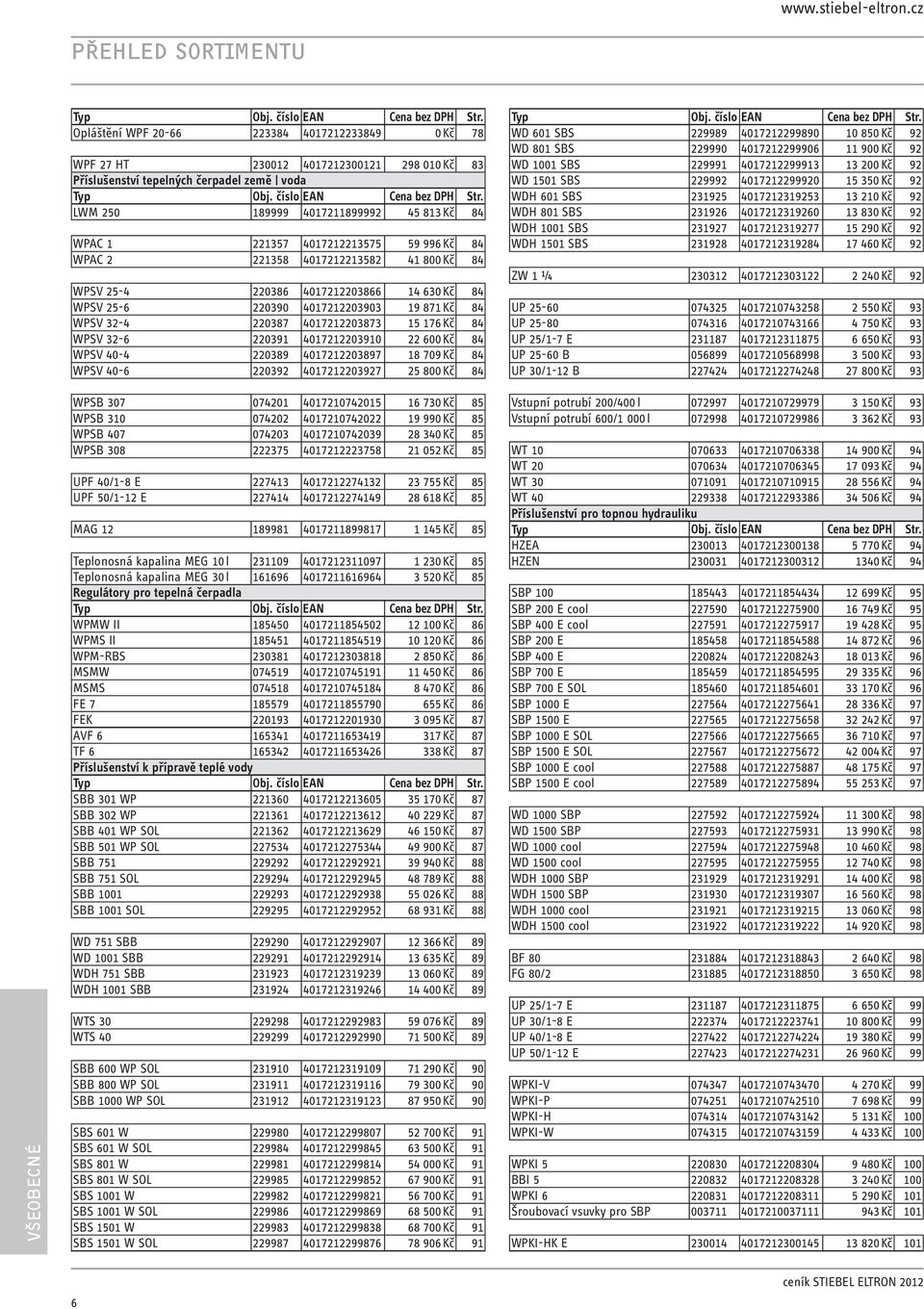 LWM 250 189999 4017211899992 45 813 Kč 84 WPAC 1 221357 4017212213575 59 996 Kč 84 WPAC 2 221358 4017212213582 41 800 Kč 84 WPSV 25-4 220386 4017212203866 14 630 Kč 84 WPSV 25-6 220390 4017212203903