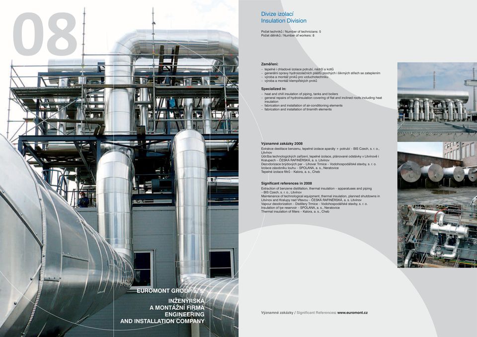 general repairs of hydroinsulation covering of flat and inclined roofs including heat insulation fabrication and installation of air-conditioning elements fabrication and installation of tinsmith