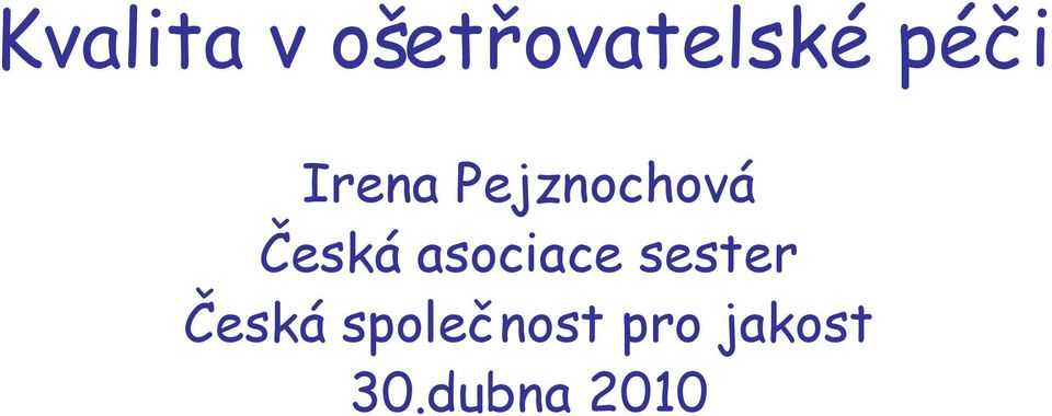 Česká asociace sester Česká