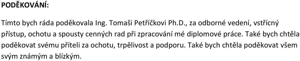 zpracová í é diplo ové práce.