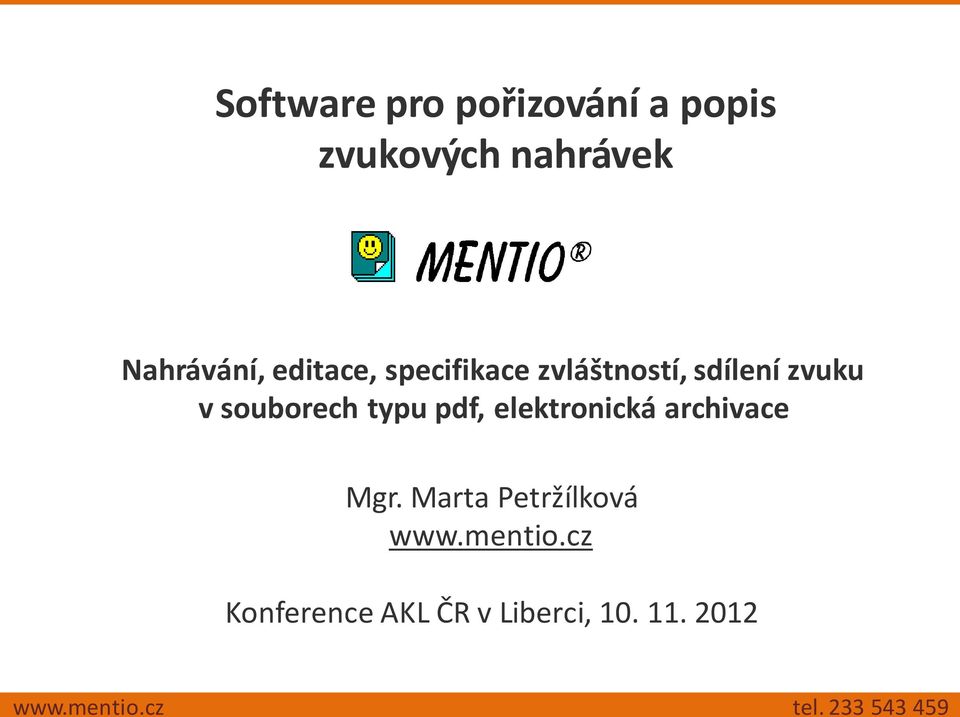 v souborech typu pdf, elektronická archivace Mgr.