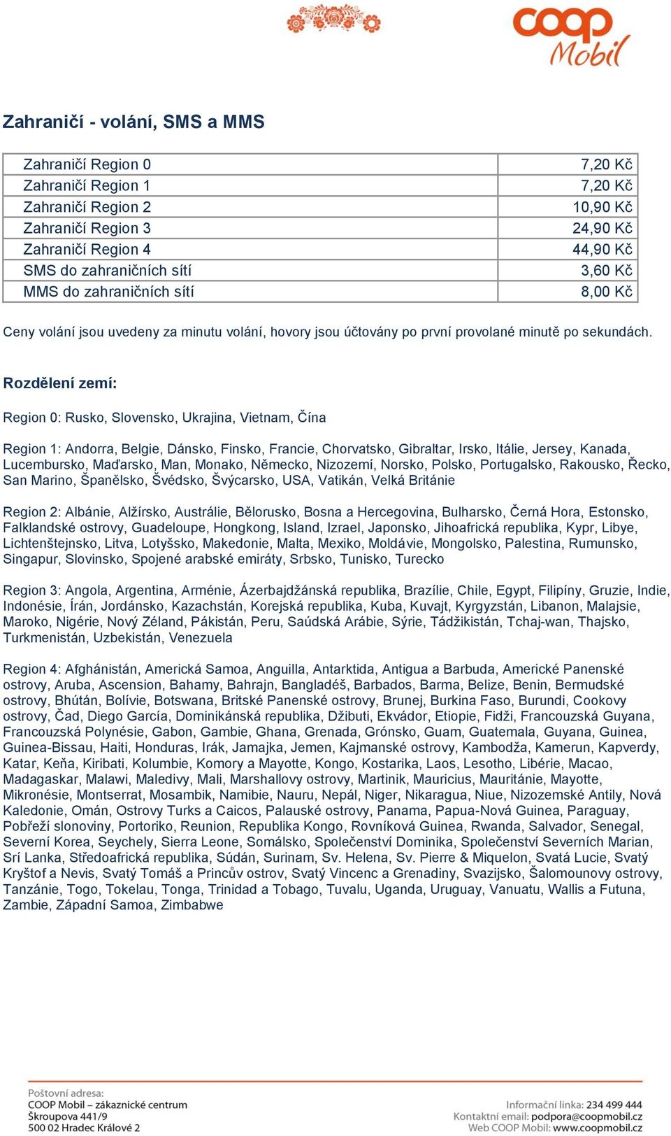 Rozdělení zemí: Region 0: Rusko, Slovensko, Ukrajina, Vietnam, Čína Region 1: Andorra, Belgie, Dánsko, Finsko, Francie, Chorvatsko, Gibraltar, Irsko, Itálie, Jersey, Kanada, Lucembursko, Maďarsko,