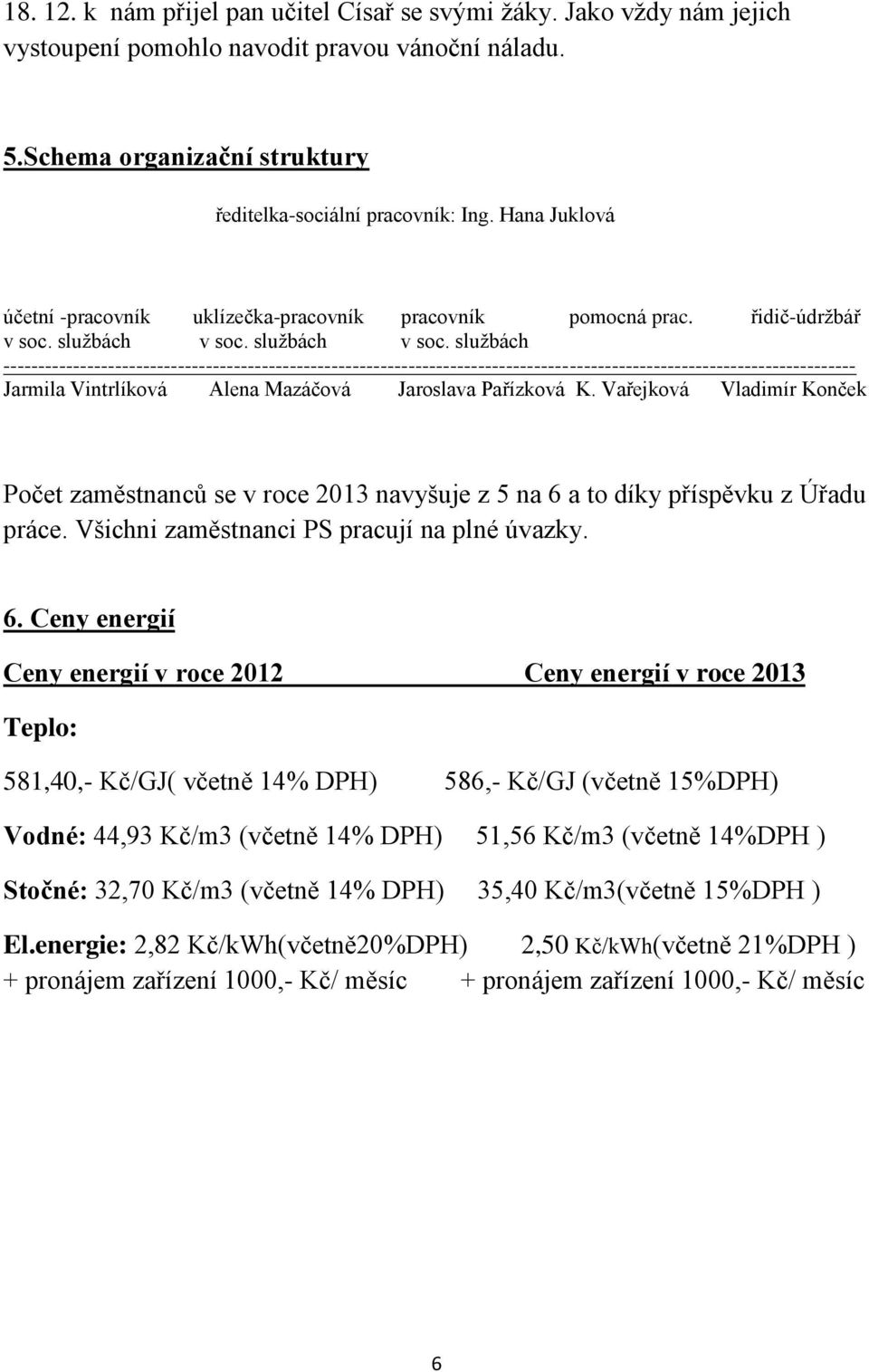 službách v soc.