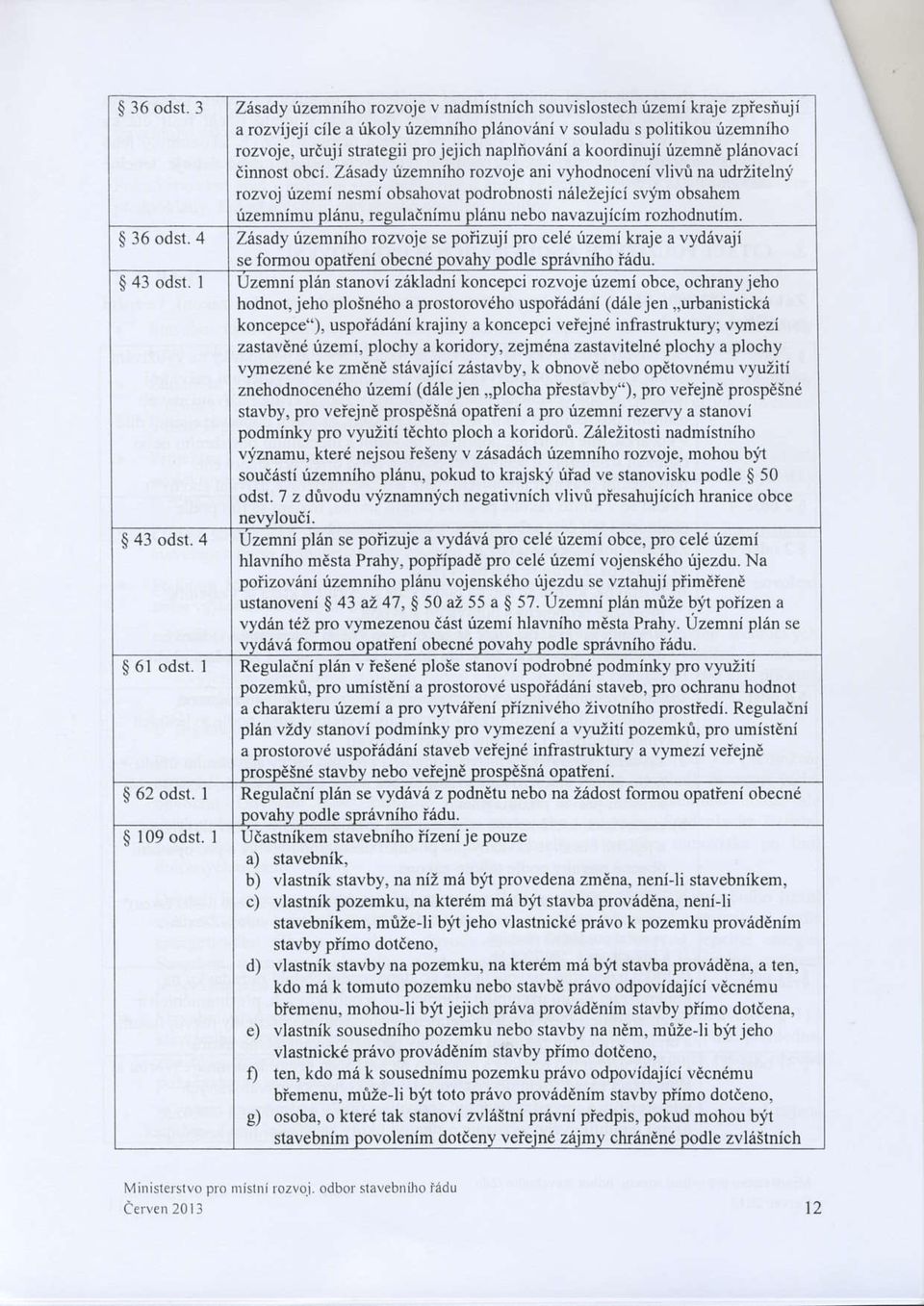 napliovrini a koordinuji izemn pldnovaci ainnost obci.