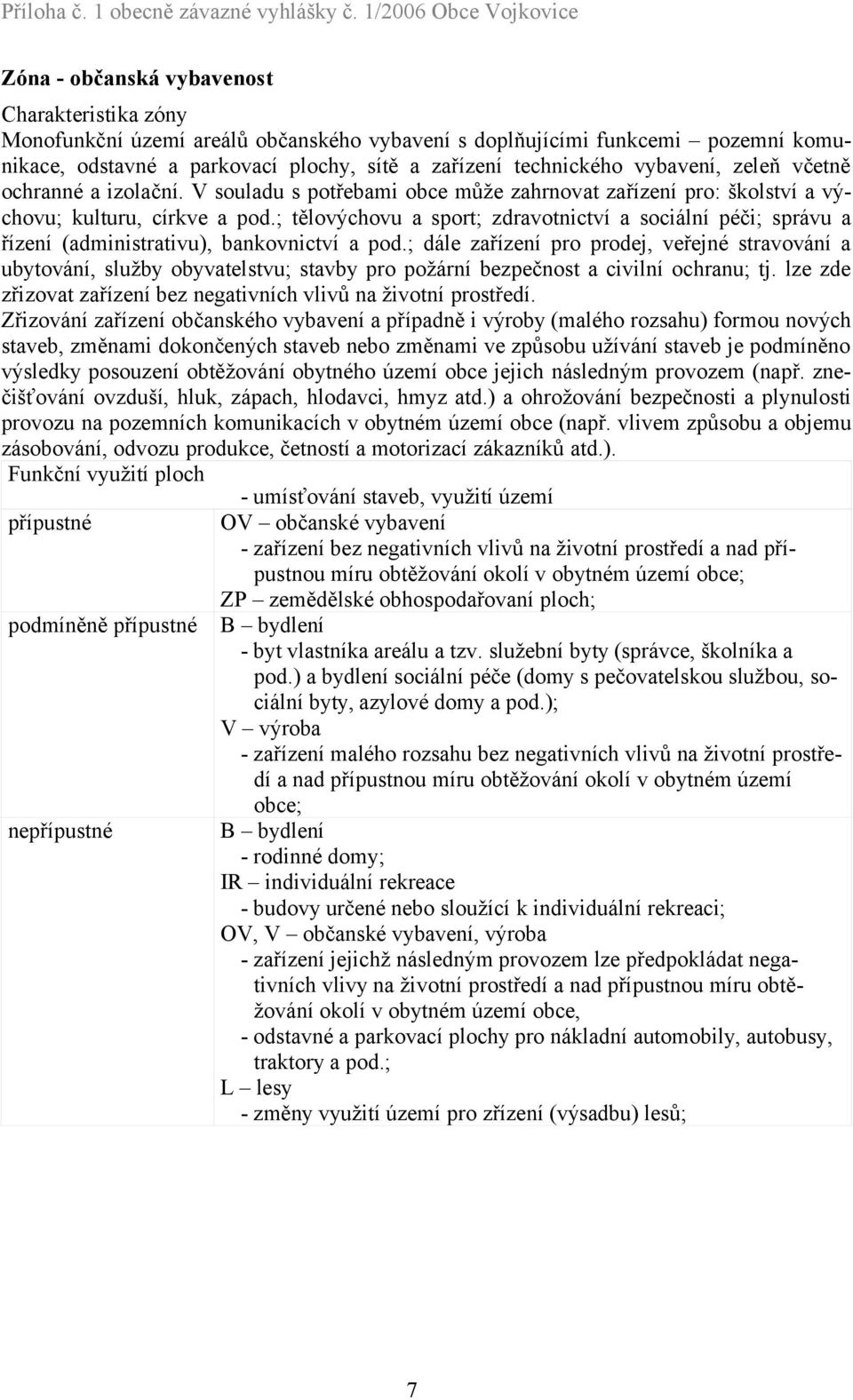 ; tělovýchovu a sport; zdravotnictví a sociální péči; správu a řízení (administrativu), bankovnictví a pod.