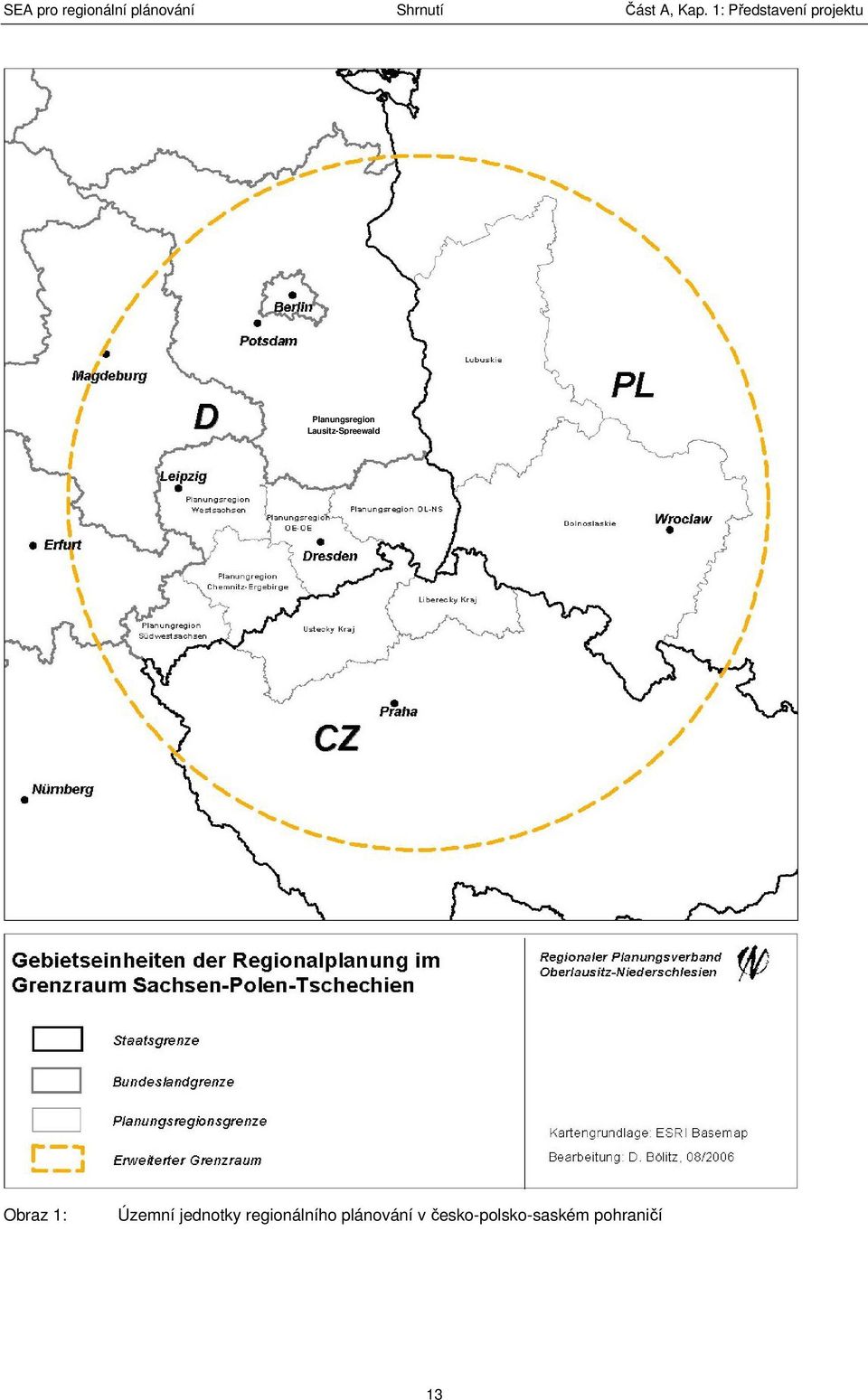 Lausitz-Spreewald Obraz 1: Územní jednotky