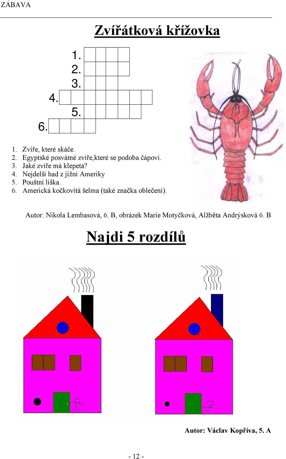 Americká kočkovitá šelma (také značka oblečení). Autor: Nikola Lembasová, 6.