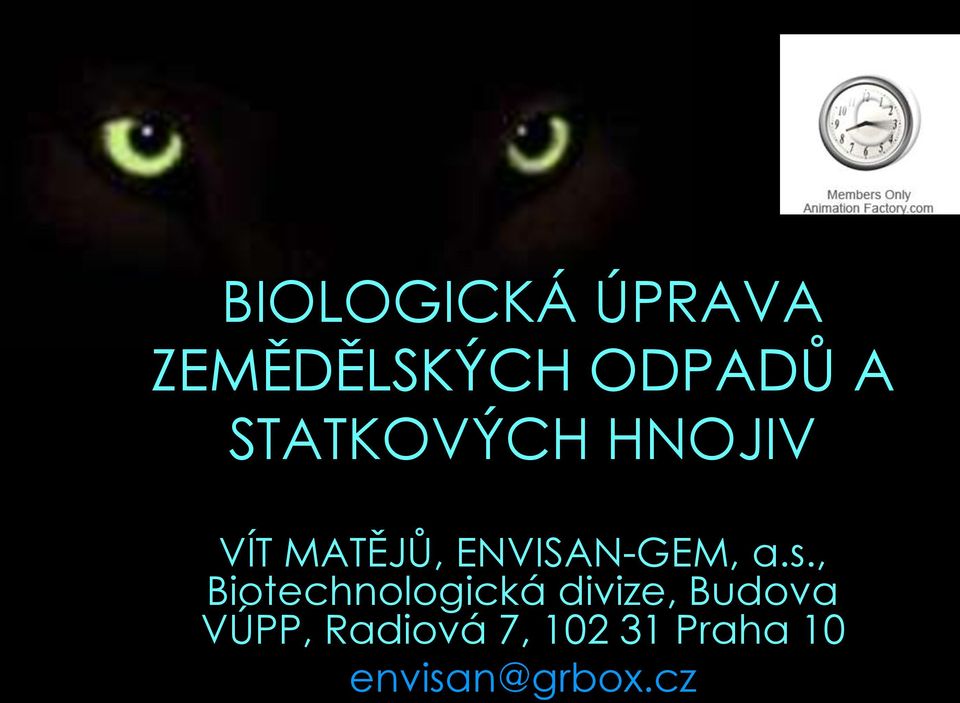 a.s., Biotechnologická divize, Budova