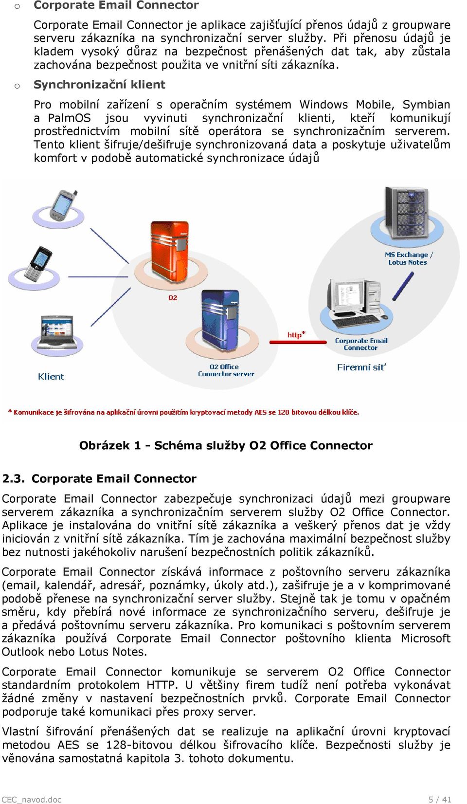 Synchrnizační klient Pr mbilní zařízení s peračním systémem Windws Mbile, Symbian a PalmOS jsu vyvinuti synchrnizační klienti, kteří kmunikují prstřednictvím mbilní sítě perátra se synchrnizačním