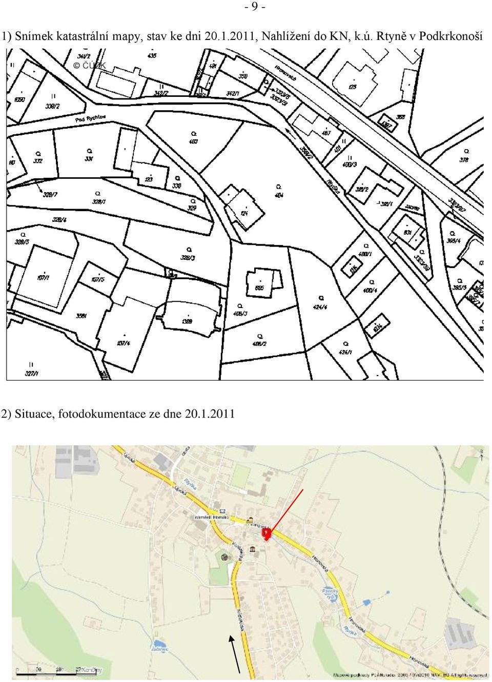 2011, Nahlížení do KN, k.ú.