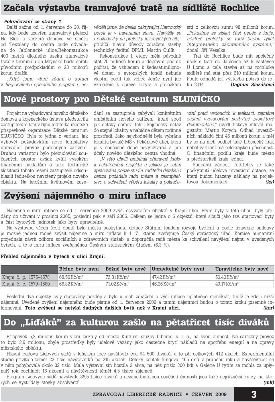 rekonstrukce 400 metrů dlouhého úseku tramvajové tratě z terminálu do Mlýnské bude oproti původním předpokladům o 28 milionů korun dražší.