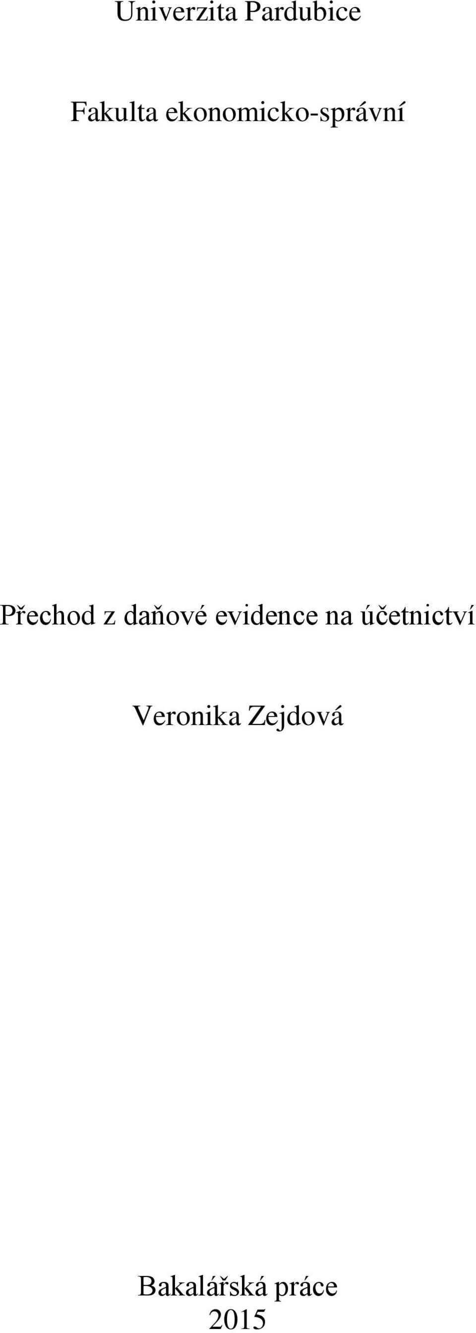 daňvé evidence na účetnictví