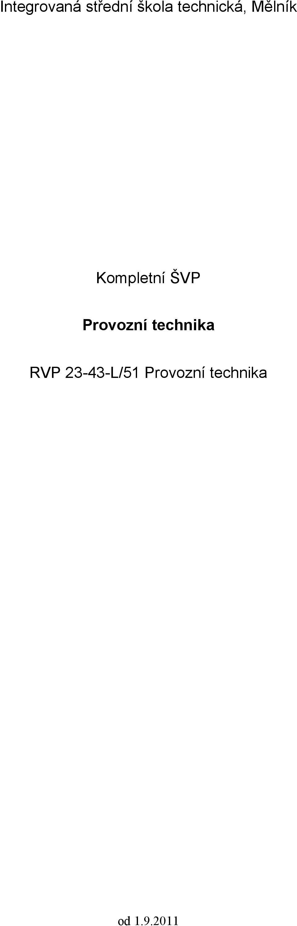 Provozní