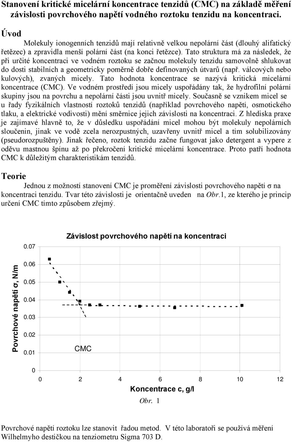 Tato struktura má za následek, že při určité koncentraci ve vodném roztoku se začnou molekuly tenzidu samovolně shlukovat do dosti stabilních a geometricky poměrně dobře definovaných útvarů (např.