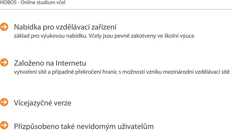 Včely jsou pevně zakotveny ve školní výuce Založeno na Internetu vytvoření