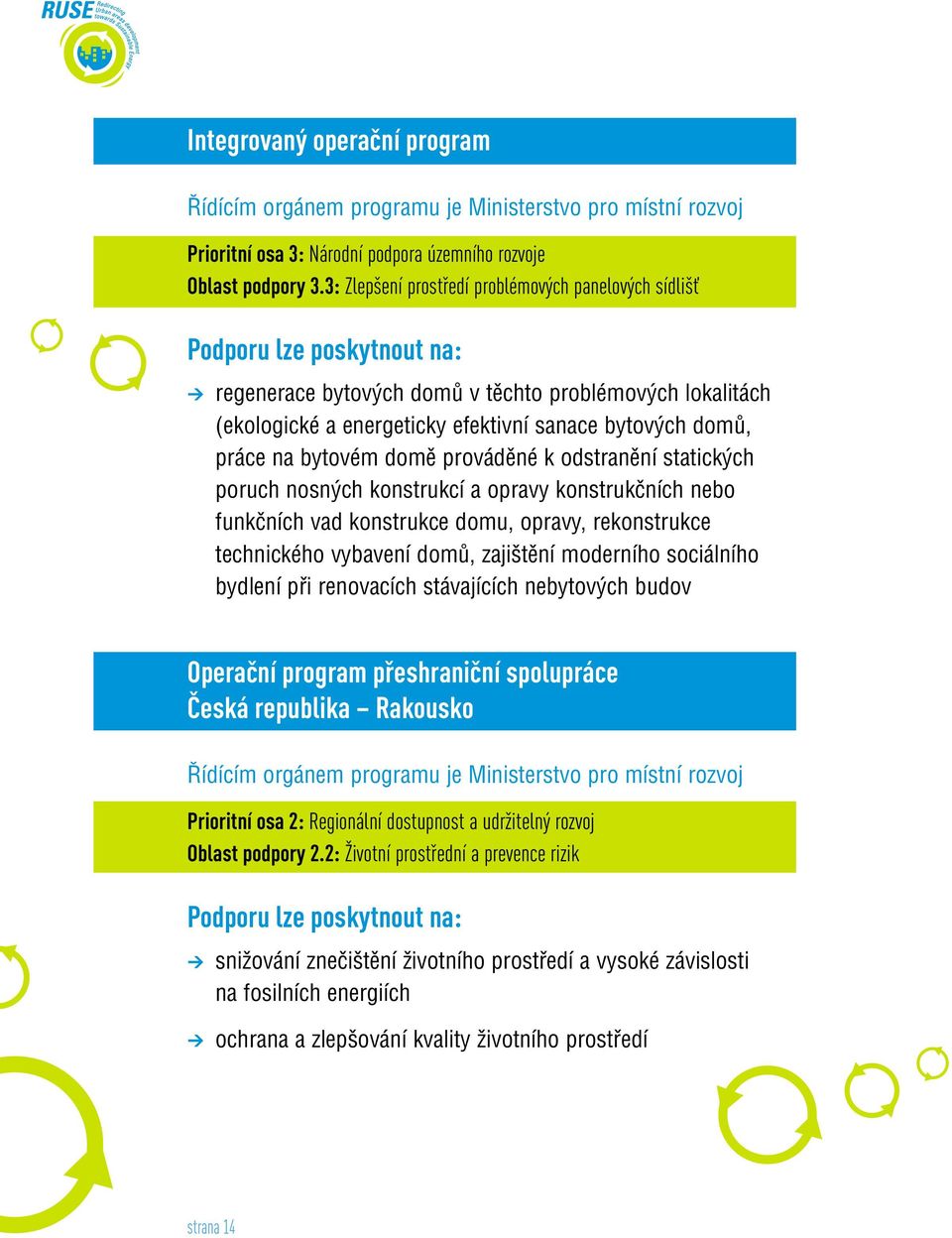 práce na bytovém domû provádûné k odstranûní statick ch poruch nosn ch konstrukcí a opravy konstrukãních nebo funkãních vad konstrukce domu, opravy, rekonstrukce technického vybavení domû, zaji tûní