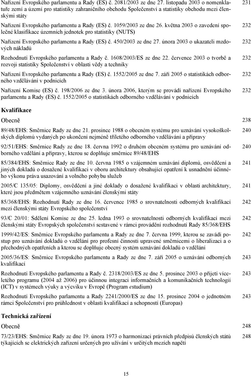 května 2003 o zavedení společné klasifikace územních jednotek pro statistiky (NUTS) Nařízení Evropského parlamentu a Rady (ES) č. 450/2003 ze dne 27.