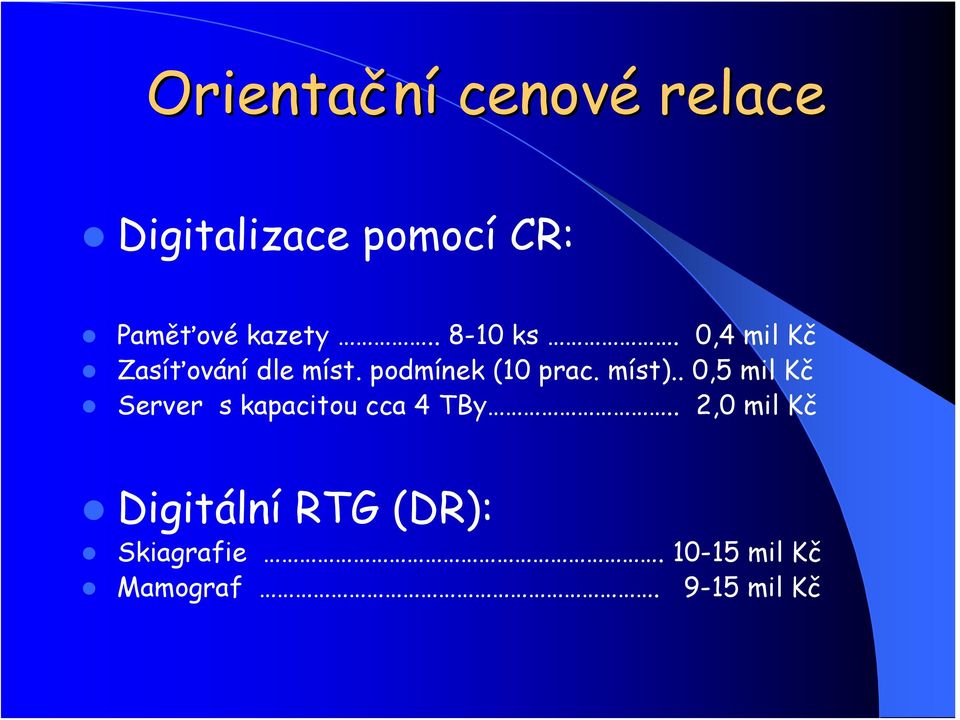 podmínek (10 prac. míst).