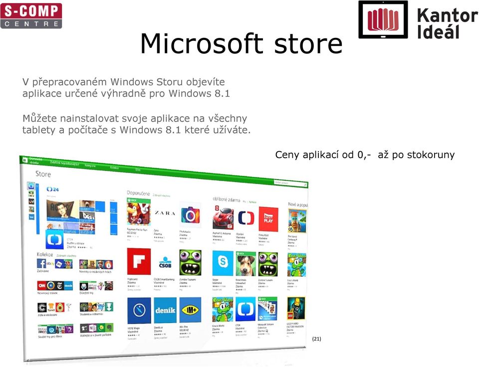 1 Můžete nainstalovat svoje aplikace na všechny tablety a