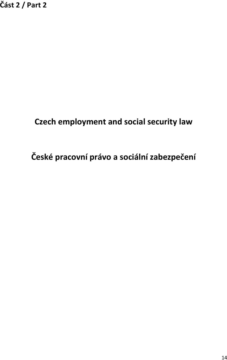 security law České