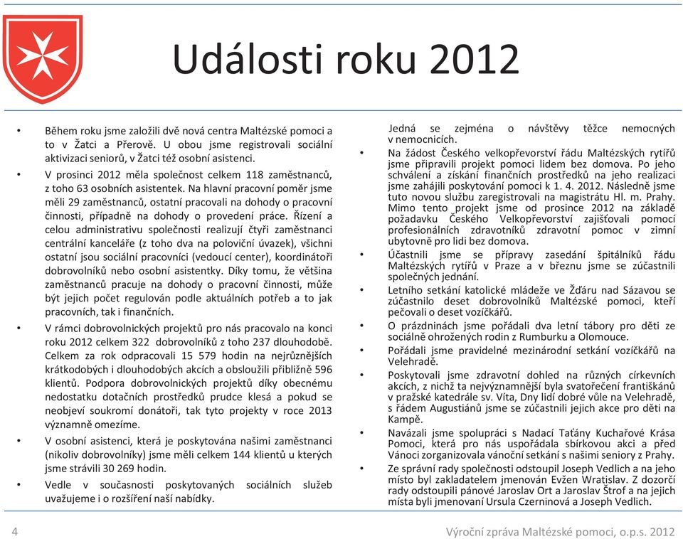 Na hlavní pracovní poměr jsme měli 29 zaměstnanců, ostatní pracovali na dohody o pracovní činnosti, případně na dohody o provedení práce.