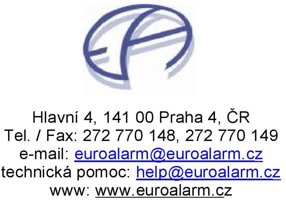 e-mail: euroalarm@euroalarm.