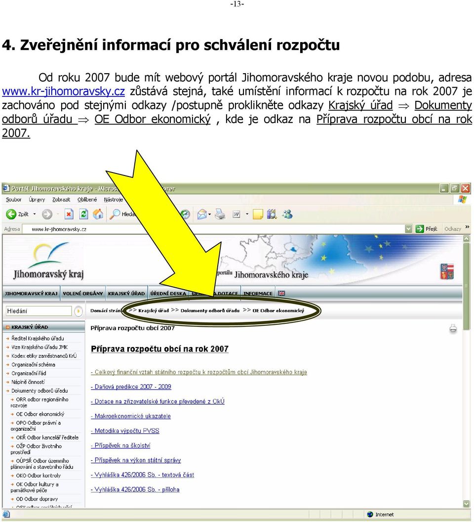 kraje novou podobu, adresa www.kr-jihomoravsky.