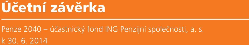 ING Penzijní