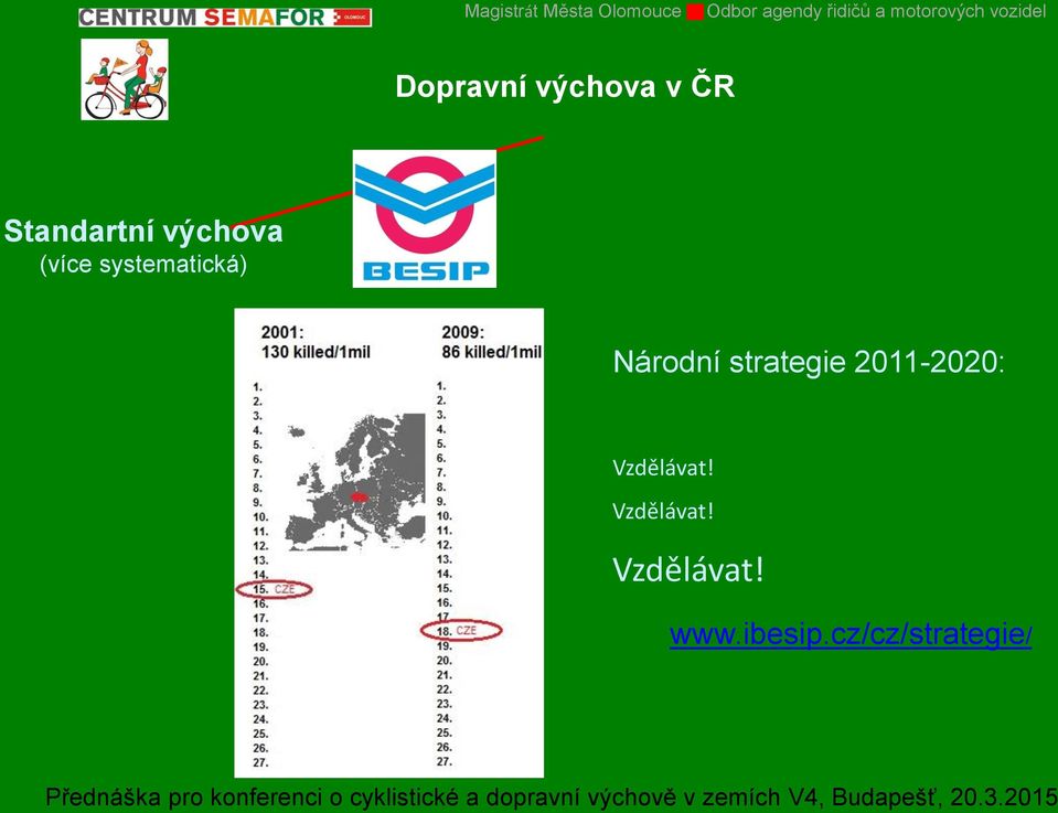 2011-2020: Vzdělávat! Vzdělávat! Vzdělávat! www.