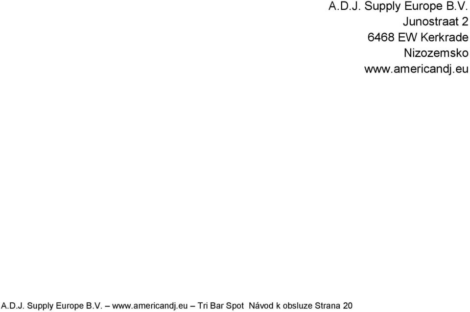 A.D.J. Supply Europe B.V.