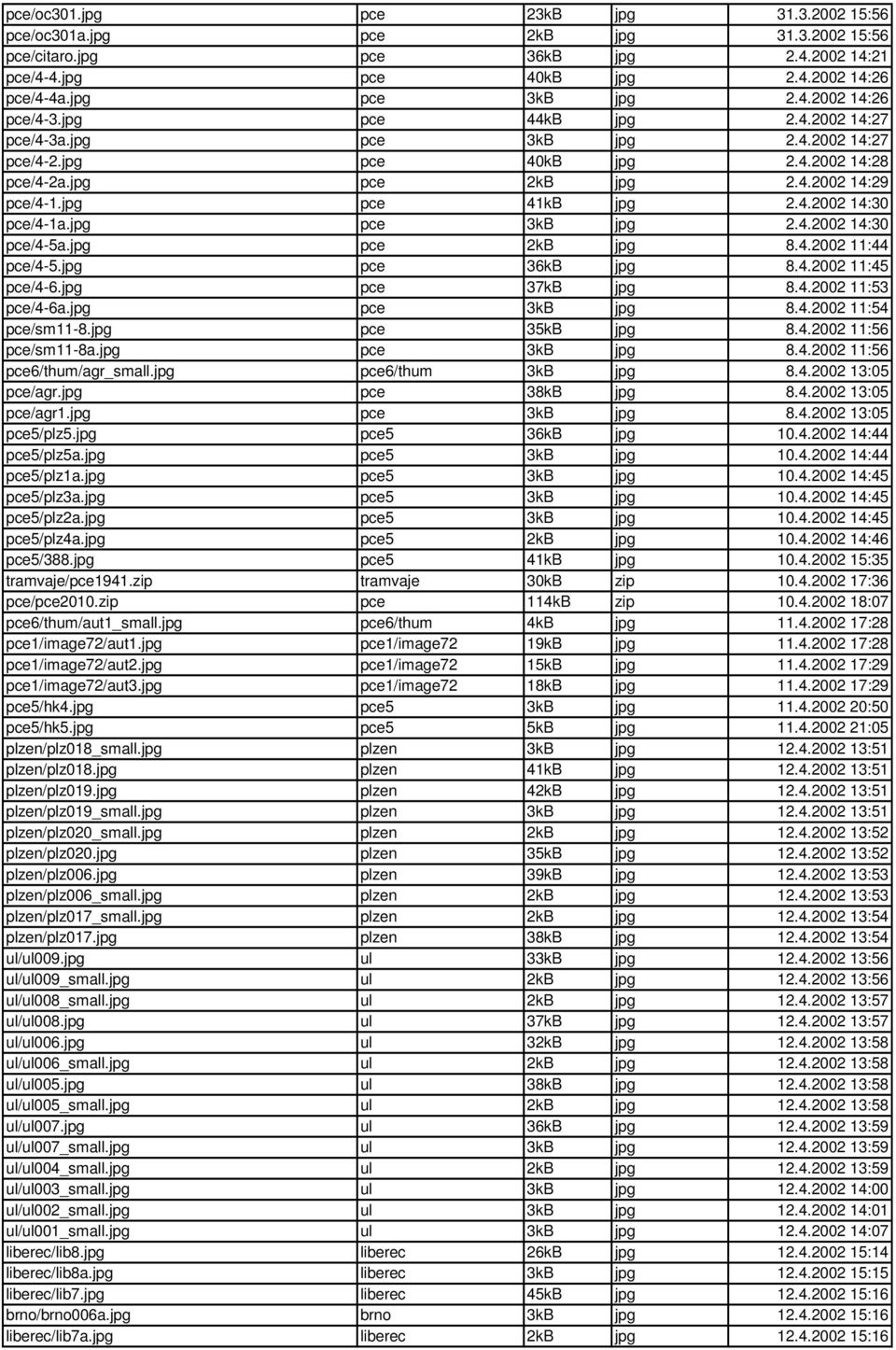 jpg pce 3kB jpg 2.4.2002 14:30 pce/4-5a.jpg pce 2kB jpg 8.4.2002 11:44 pce/4-5.jpg pce 36kB jpg 8.4.2002 11:45 pce/4-6.jpg pce 37kB jpg 8.4.2002 11:53 pce/4-6a.jpg pce 3kB jpg 8.4.2002 11:54 pce/sm11-8.