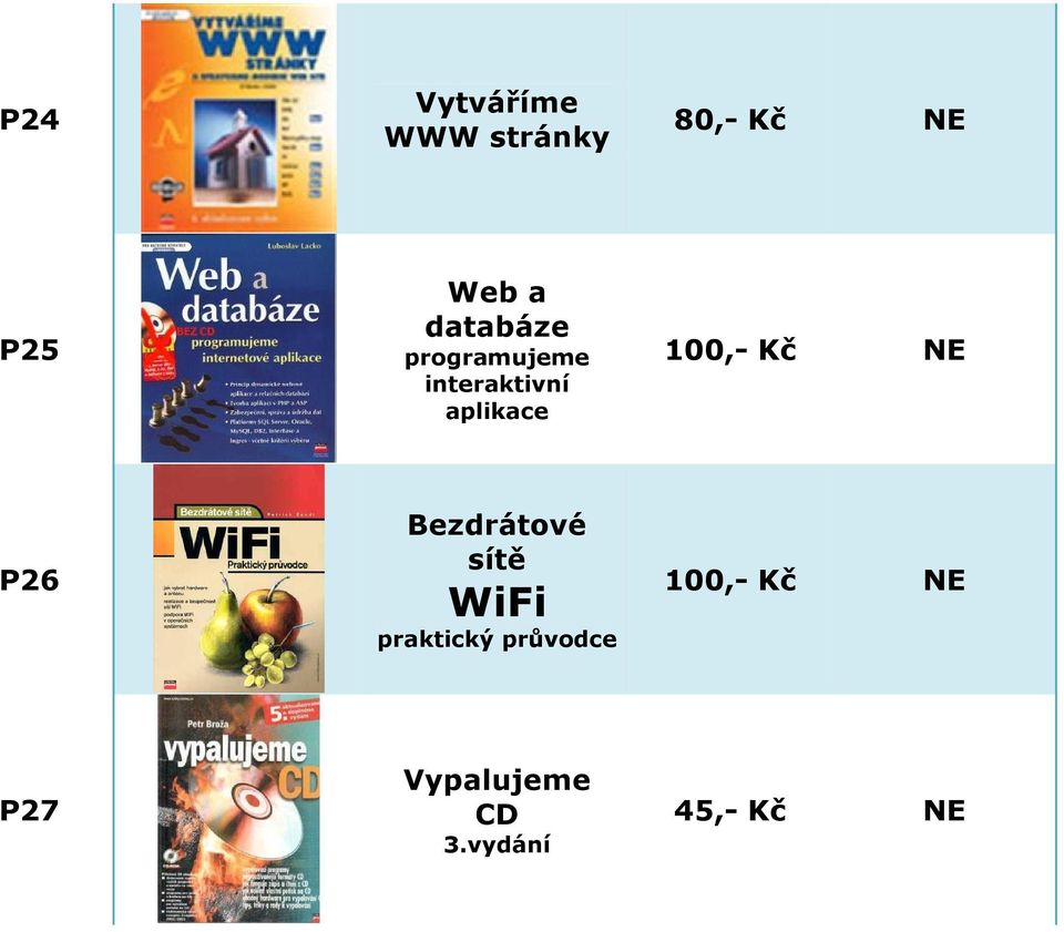 100,- Kč NE P26 Bezdrátové sítě WiFi praktický