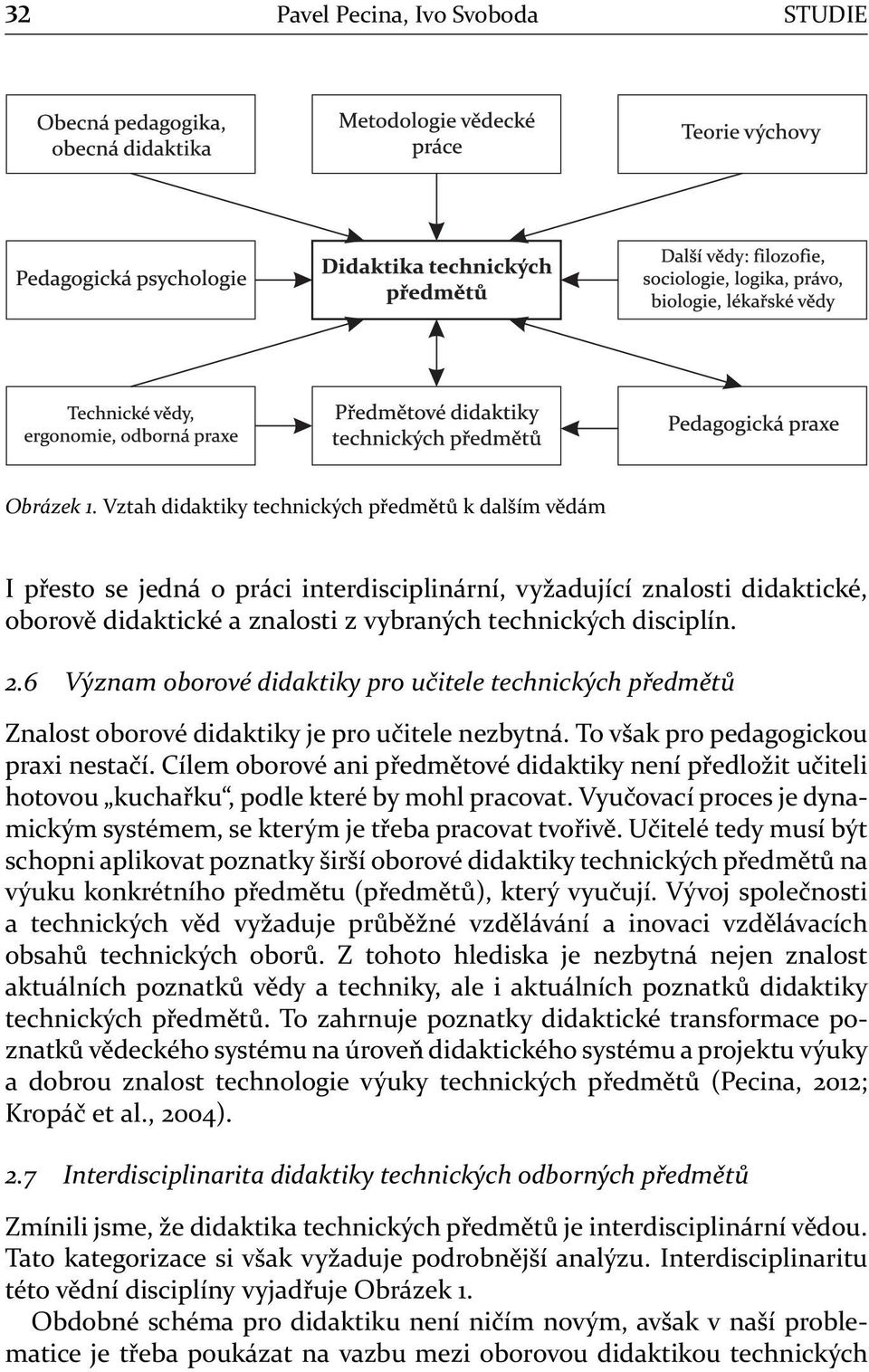 6 Význam oborové didaktiky pro učitele technických předmětů Znalost oborové didaktiky je pro učitele nezbytná. To však pro pedagogickou praxi nestačí.