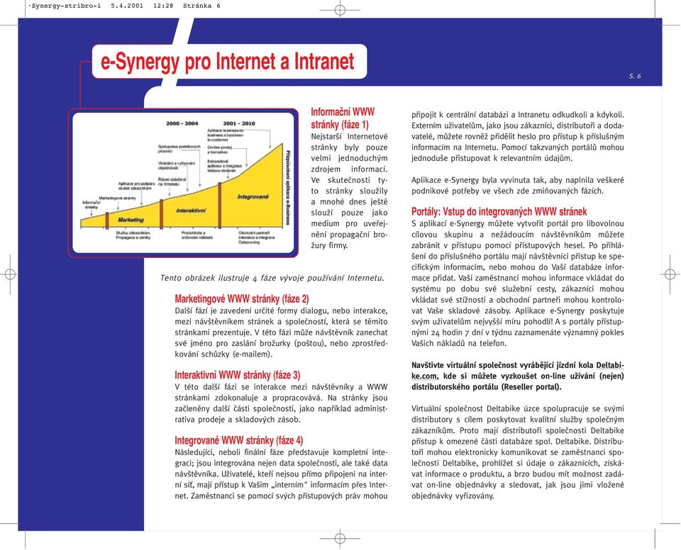 Marketingové WWW stránky (fáze 2) Dal í fází je zavedení urãité formy dialogu, nebo interakce, mezi náv tûvníkem stránek a spoleãností, která se tûmito stránkami prezentuje.