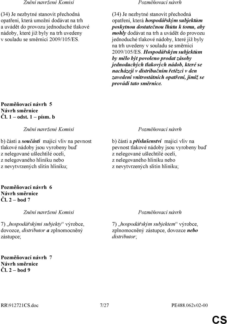 na trh uvedeny v souladu se směrnicí 2009/105/ES.