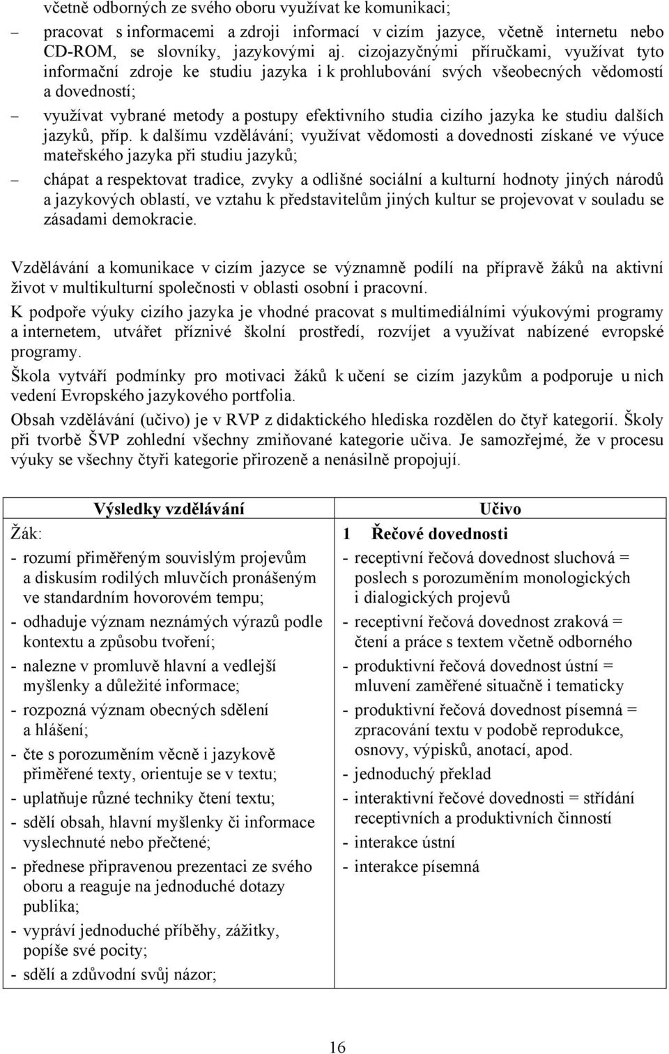 jazyka ke studiu dalších jazyků, příp.
